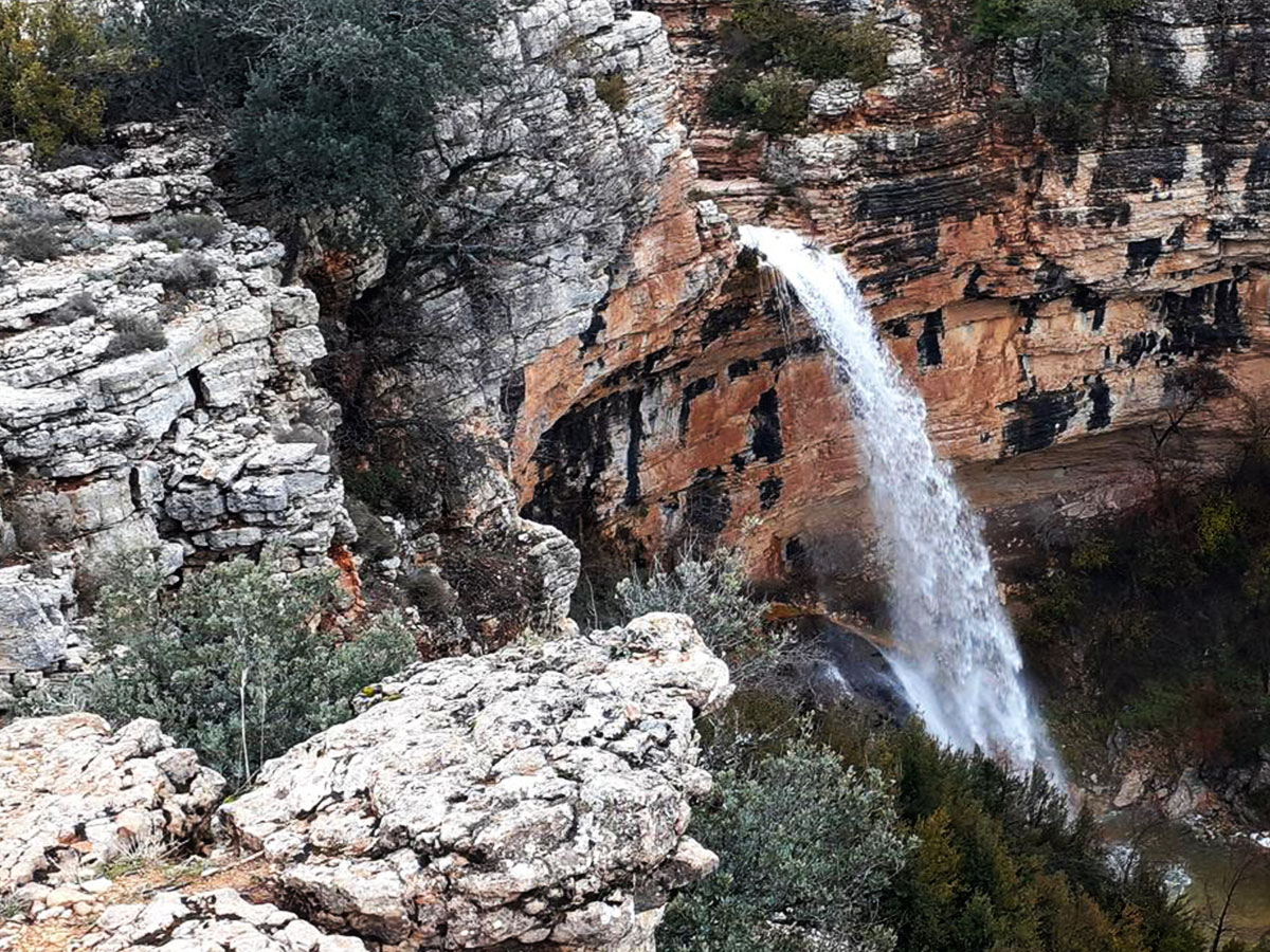 Cascada Dehesa de los Olmos. Las Majadas, Cuenca